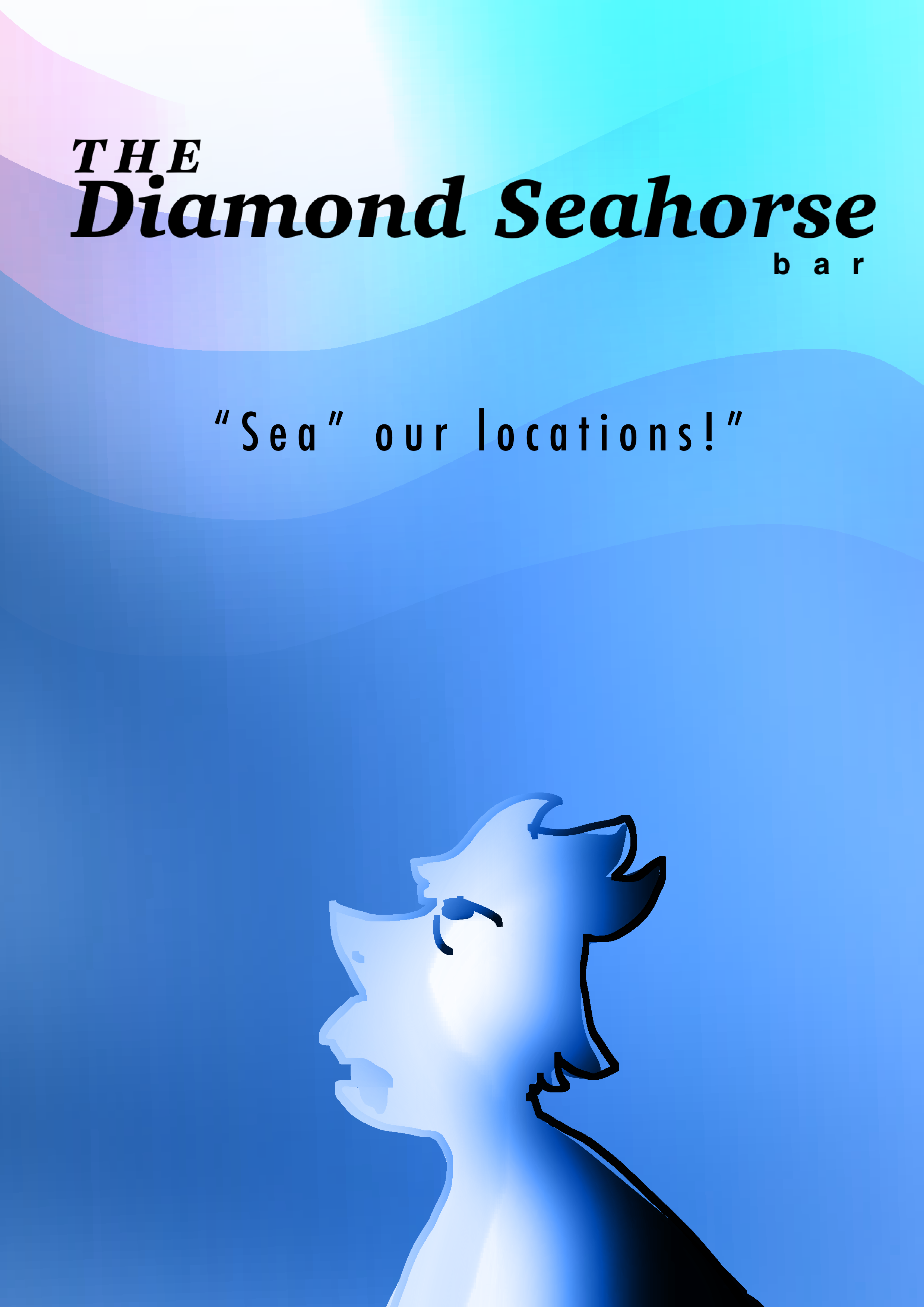 advert for the diamond seahorse bar